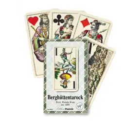 Piatnik Berghütten Tarock (R 1889) / Anzahl Spieler: 4 / Spieldauer: 30-60 Minuten / ab 12 Jahren