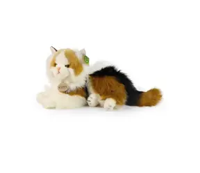 Rappa Plüschkatze Calico Tricolor 30 cm / UMWELTFREUNDLICH / ab 0 Jahren