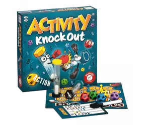 Piatnik Activity Knock Out / Spieleranzahl: 4-16 / Spieldauer: 30-60 Minuten / ab 12 Jahren