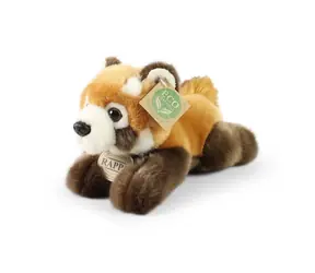 Rappa Plüsch Roter Panda liegend 20 cm / UMWELTFREUNDLICH / ab 0 Jahren