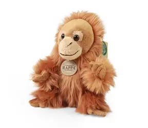 Rappa Plüsch Orang-Utan 18 cm / UMWELTFREUNDLICH / ab 0 Jahren