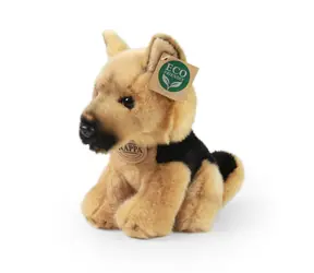 Rappa Plüschhund Schäferhund/Wolfshund 20 cm / UMWELTFREUNDLICH / ab 0 Jahren