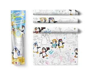 Pexi Maltischdecken 3-tlg. - Lustige Pinguine / ab 3 Jahren