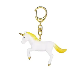 Mojo Schlüsselanhänger Jumping Unicorn gelb / ab 6 Jahren