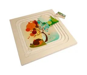 Hess Holzpuzzle Jahreszeiten / ab 3 Jahren