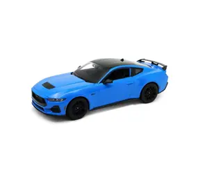 Welly 2024 Ford Mustang GT 1:24 blau / ab 3 Jahren