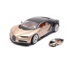 Welly Bugatti Chiron 1:24 gold-schwarz / ab 3 Jahren