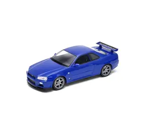 Welly Nissan Skyline GT- R - blau 1:24 / ab 3 Jahren