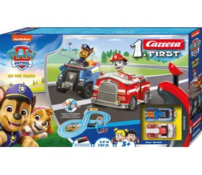 Carrera 63056 FIRST Paw Patrol / Autorennbahn / Streckenlänge 2,4 m / ab 3 Jahren