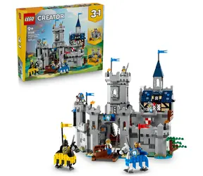 LEGO® Creator 3-in-1 31168 Mittelalterliche Burg und Ritter zu Pferd / Anzahl der Teile: 1371 / ab 9 Jahren