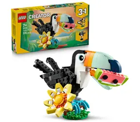 LEGO® Creator 3-in-1 Set 31173 Wildtiere: Tropischer Tukan / Anzahl der Teile: 225 / ab 7 Jahren