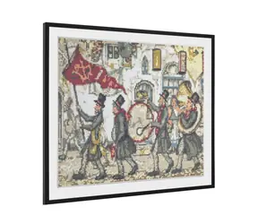 GRAFIX Diamond Painting Fanfare / 50x40 cm 