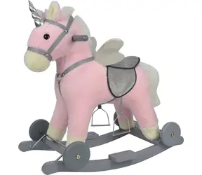 CHIPOLINO Schaukelpferd rosa / ab 18 Monaten