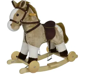 CHIPOLINO Schaukelpferd auf Rädern beige / ab 18 Monaten