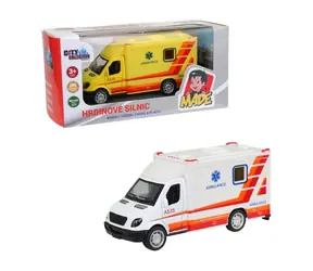 MaDe 10697 - Krankenwagen Metall, Rückseite, 10 cm