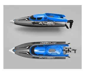 QST RC Boot / Highspeed-Schiff / Ferngesteuert / 2,4 GHz / Blau / Ab 14 Jahren