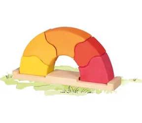 GOKI Holzpuzzle Sonnenaufgang / ab 3 Jahren