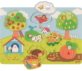 GOKI Holzeinlage Im Garten / ab 12 Monaten