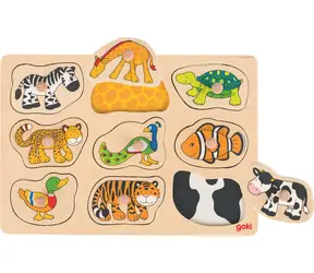 GOKI Holzeinlage Tiere / ab 12 Monaten