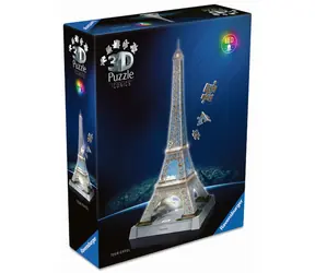 Ravensburger 3D Puzzle Iconics: Eiffelturm (Night Edition) / 216 Teile / ab: 8 Jahren