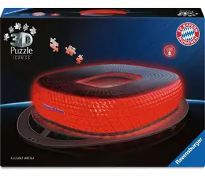 Ravensburger 3D Puzzle Iconics: Allianz Arena (Night Edition) / 216 Teile / ab: 8 Jahren