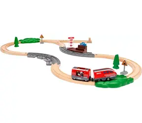 Brio Eisenbahnset mit Rückziehzug