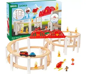 Brio Mega-Spiraleisenbahn-Set