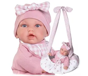 Antonio Juan 12441 PETIT - realistische Puppe mit weichem Stoffkörper - 27 cm / ab 2 Jahren