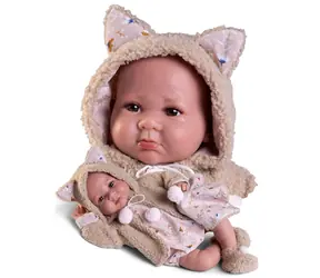 Antonio Juan 33362 LUCA - realistische Babypuppe mit weichem Stoffkörper - 42 cm / ab 3 Jahren