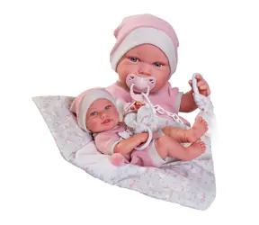 Antonio Juan 50159 PIPA - realistische Babypuppe mit Vollvinylkörper - 42 cm / ab 3 Jahren