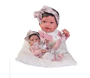 Antonio Juan 5036 PIPA - realistische Babypuppe mit Vollvinylkörper - 42 cm / ab 3 Jahren