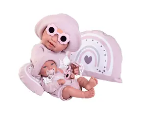 Antonio Juan 50400 PIPA - realistische Babypuppe mit Vollvinylkörper - 42 cm / ab 3 Jahren
