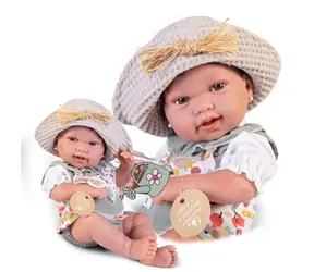 Antonio Juan 50411 PIPA - realistische Babypuppe mit Vollvinylkörper - 42 cm / ab 3 Jahren