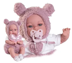 Antonio Juan 70361 TONETA - realistische Babypuppe mit spezieller Bewegungsfunktion und weichem Stoffkörper - 34 cm