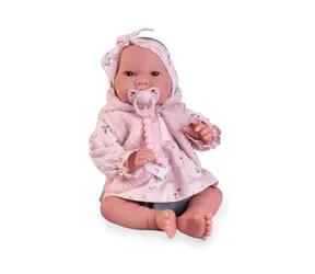 Antonio Juan 80322 SWEET REBORN NICA - realistische Babypuppe mit weichem Stoffkörper - 42 cm / ab 14 Jahren