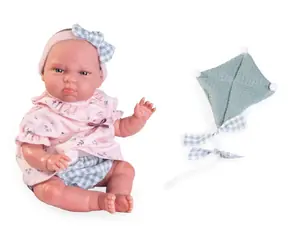 Antonio Juan 82307 My little REBORN TUFI - realistische Babypuppe mit weichem Stoffkörper - 33 cm / ab 3 Jahren