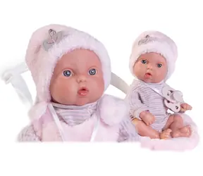 Antonio Juan 85316 Picolín - realistische Babypuppe mit Vollvinylkörper - 21 cm / ab 2 Jahren
