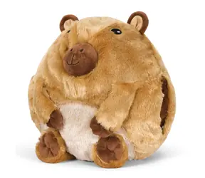 Cozy Noxxiez HW746 Capybara - warmes Plüschkissen 3 in 1 / ab 0 Monaten
