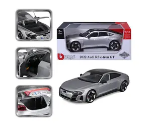 Bburago Top Audi RS E-tron GT Silber / Maßstab 1:18