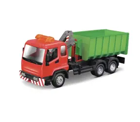 Bburago Hakenlift- und Kranwagen / Maßstab 1:43