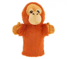 Keel Toys Keeleco Orang-Utan Öko-Plüschhandpuppe / 27 cm / 0+