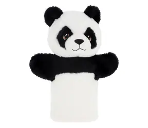 Keel Toys Keeleco Panda Öko-Plüschhandpuppe / 27 cm / 0+