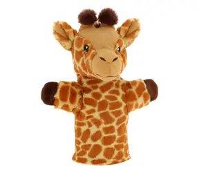 Keel Toys Keeleco Giraffe Öko-Plüschhandpuppe / 27 cm / 0+