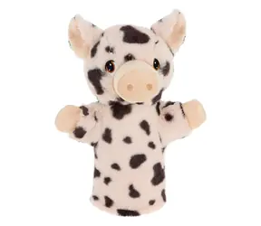 Keel Toys Keeleco Ferkel Öko-Plüsch-Handpuppe / 27 cm / 0+