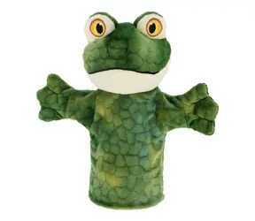 Keel Toys Keeleco Frog Öko-Plüschhandpuppe / 27 cm / 0+