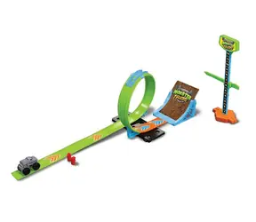 Maisto - Cyber Racers-Set, Spielset - Micro Monster Truck Show