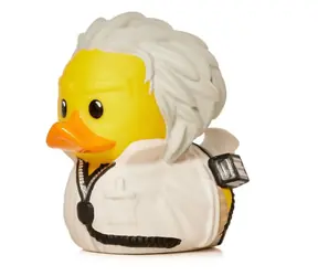 TUBBZ Ente - MINI Zurück in die Zukunft Doc Brown / 5 cm