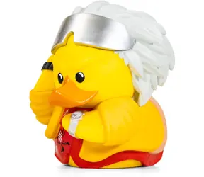 TUBBZ Ente - Zurück in die Zukunft Doc Brown in Box / 9 cm