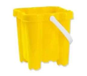 Androni Eimerburg 4 Türme Gelb / Höhe 16 cm / Ab 12 Monaten