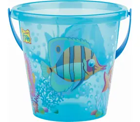 Androni Fischeimer transparent blau / Durchmesser 17 cm / ab 12 Monaten